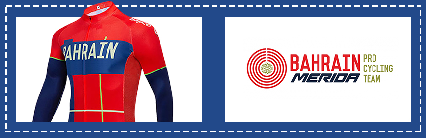 maillot cyclisme Bahrain-Merida 2020-2021